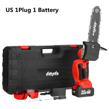 Load image into Gallery viewer, 8 Inch Brushless Electric Saw Chainsaw with  4.0Ah Li-ion  compatible with Makita 18V Battery
