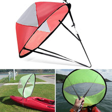 Load image into Gallery viewer, 42 &#39;&#39; Foldable Downwind Sail For Paddle Board, Canoe or Kayak
