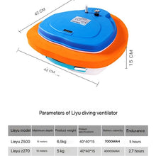 Load image into Gallery viewer, New Scuba Portable Snorkel up to 12 Meters
