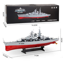 Load image into Gallery viewer, 1:360 Scale 28 Inch Remote Controlled Battleship
