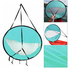 Load image into Gallery viewer, 42 &#39;&#39; Foldable Downwind Sail For Paddle Board, Canoe or Kayak
