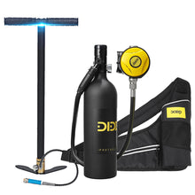 Load image into Gallery viewer, DIDEEP 1L Mini Scuba Diving Set with Hand Pump
