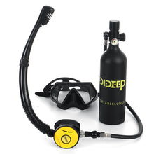 Load image into Gallery viewer, DIDEEP 1L Mini Scuba Diving Set with Hand Pump
