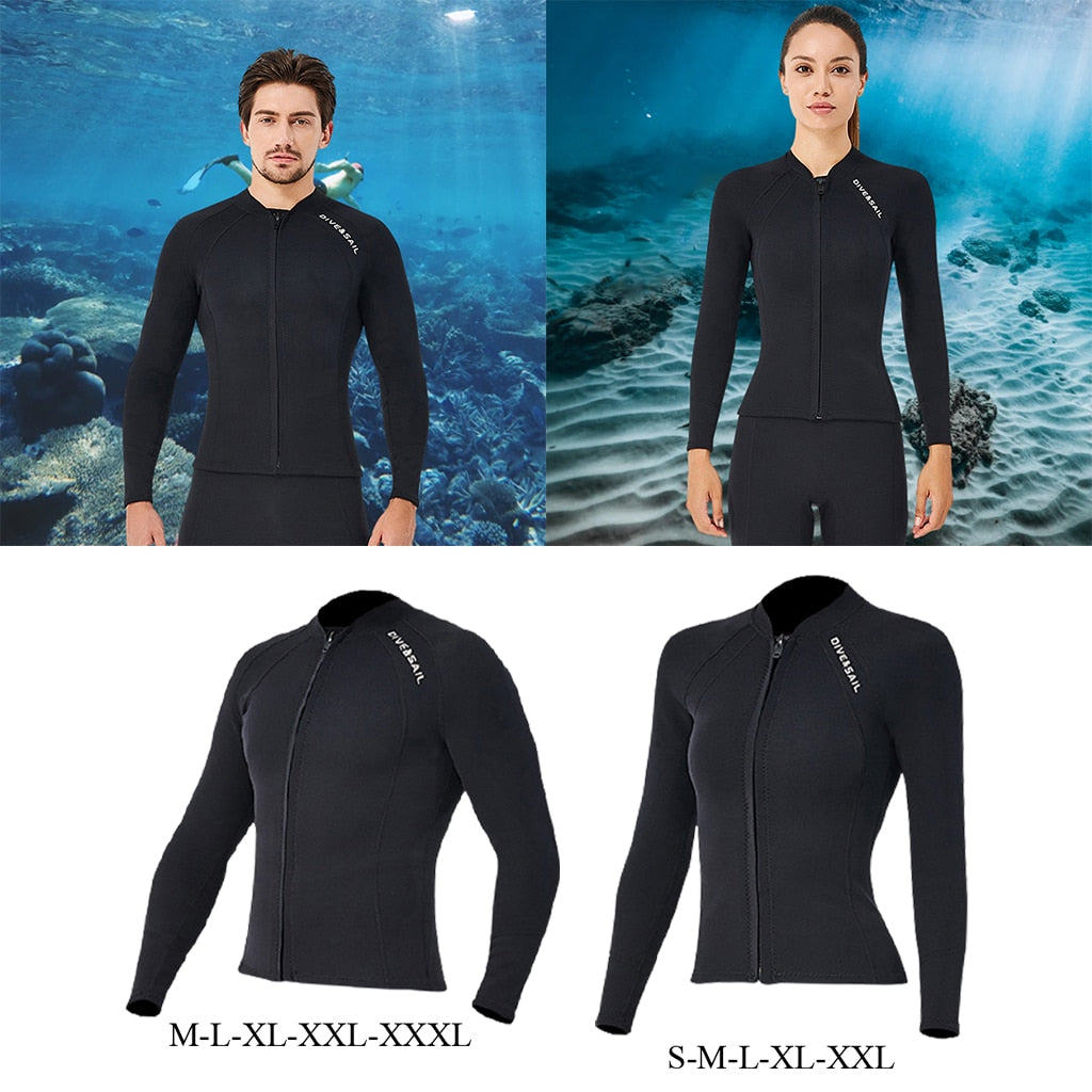 2mm Neoprene Long Sleeve Wetsuit