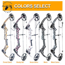 Load image into Gallery viewer, 19-70lbs Adjustable Hunting M1 Compound Bow Set
