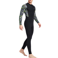 Load image into Gallery viewer, Men&#39;s Wetsuit 92% nylon+8% Spandex Full Body Wetsuit Long Sleeve, Warm, Rash guard
