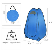 Load image into Gallery viewer, Portable Waterproof Toilet, Shower, Dressing, Self-driving tent
