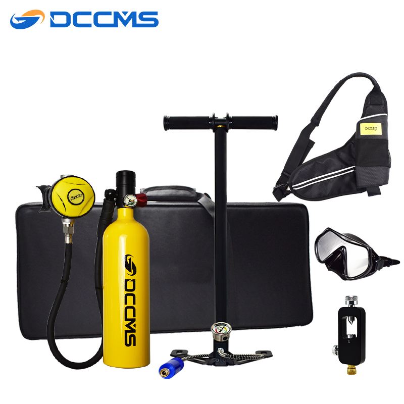 DCCMS DS-810 1L  Mini Scuba Tank Set