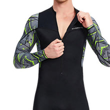 Load image into Gallery viewer, Men&#39;s Wetsuit 92% nylon+8% Spandex Full Body Wetsuit Long Sleeve, Warm, Rash guard
