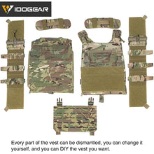 Load image into Gallery viewer, IDOGEAR LSR Tactical Vest With Quick Release Buckle
