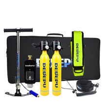 Load image into Gallery viewer, DIDEEP 2PCS 500ML Mini Scuba Tank Refillable Design
