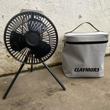 Load image into Gallery viewer, Claymor V600+ Camping Fan 7800mAh USB Rechargeable, Timer, Tent Ceiling
