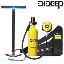 Load image into Gallery viewer, DIDEEP 1L Mini Scuba Diving Set with Hand Pump
