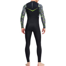 Load image into Gallery viewer, Men&#39;s Wetsuit 92% nylon+8% Spandex Full Body Wetsuit Long Sleeve, Warm, Rash guard
