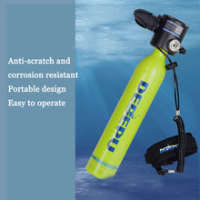 Load image into Gallery viewer, DIDEEP 2PCS 500ML Mini Scuba Tank Refillable Design
