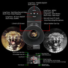 Load image into Gallery viewer, Night Vision Infrared Camera Sight 850nm IR HD Camcorder DVR 720p
