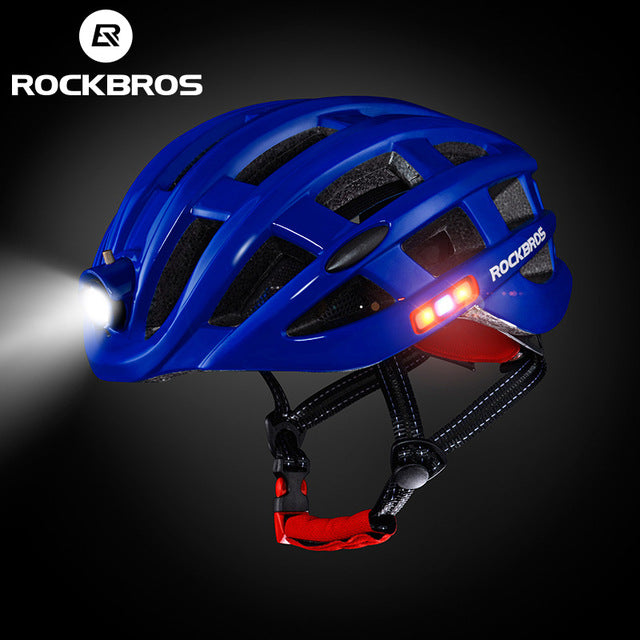 ROCKBROS Ultralight Cycling Helmet With Light - outdorrz