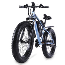 Load image into Gallery viewer, Electric 1000W fat tire beach bike cruiser - outdorrz
