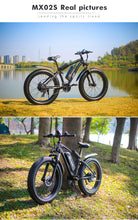 Load image into Gallery viewer, Electric 1000W fat tire beach bike cruiser - outdorrz
