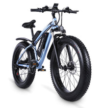 Load image into Gallery viewer, Electric 1000W fat tire beach bike cruiser - outdorrz
