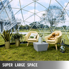 Load image into Gallery viewer, VEVOR Bubble Garden Dome 9.5/12ft With LED PVC Cover - outdorrz
