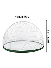 Load image into Gallery viewer, VEVOR Bubble Garden Dome 9.5/12ft With LED PVC Cover - outdorrz
