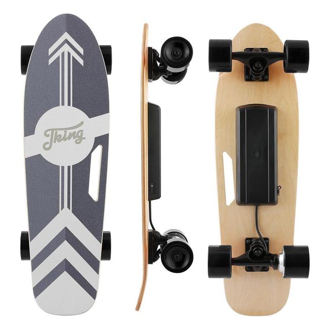 3-Speed Electric Skateboard Lithium Battery Powered with Remote Controller