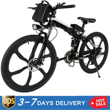 Load image into Gallery viewer, 26inch Foldable Electric Mountain Bike with Lithium-Ion Battery
