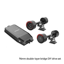 Load image into Gallery viewer, Maxfind DIY electric skateboard kit Double Drive Hub Motor longboard set with remote control
