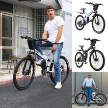 Load image into Gallery viewer, 26Inch, Foldable Mountain E-Bike, 21 Speed, Disc Brakes with Lithium-Ion Battery - outdorrz
