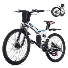 Load image into Gallery viewer, 26Inch, Foldable Mountain E-Bike, 21 Speed, Disc Brakes with Lithium-Ion Battery - outdorrz
