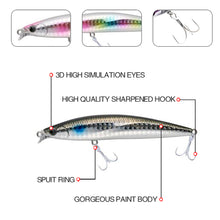 Load image into Gallery viewer, 98MM 13G Floating Saltwater Pencil Fishing Lure - outdorrz
