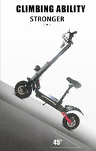 Load image into Gallery viewer, Fast  Dual Motor E scooter with Fat Off Road Tires and Seat - outdorrz
