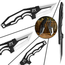 Load image into Gallery viewer, XYJ 2pcs Tanto Tactical Knife Set With Para-cord Handle - outdorrz
