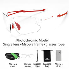 Load image into Gallery viewer, ROCKBROS Photochromic Cycling Glasses - outdorrz
