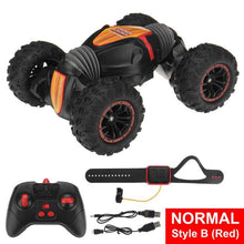 Load image into Gallery viewer, 4WD 2.4G Stunt RC Car 360° Twisting with Light and Music - outdorrz
