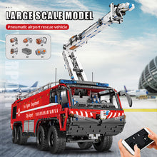 Load image into Gallery viewer, MOULD KING 19004 High-Tech APP RC MOC-4446 Airport Crash Tender Motor - outdorrz
