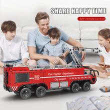 Load image into Gallery viewer, MOULD KING 19004 High-Tech APP RC MOC-4446 Airport Crash Tender Motor - outdorrz
