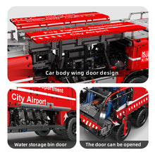 Load image into Gallery viewer, MOULD KING 19004 High-Tech APP RC MOC-4446 Airport Crash Tender Motor - outdorrz
