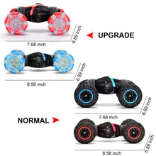 Load image into Gallery viewer, 4WD 2.4G Stunt RC Car 360° Twisting with Light and Music - outdorrz
