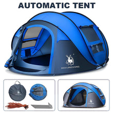 Load image into Gallery viewer, 5-8 People 4 Season Windproof, Waterproof  Fully Automatic Tent - outdorrz
