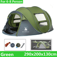 Load image into Gallery viewer, 5-8 People 4 Season Windproof, Waterproof  Fully Automatic Tent - outdorrz
