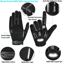 Load image into Gallery viewer, MOREOK Bicycle, Motorcycle Gloves with Flexible Touch Screen Silicone Pads - outdorrz
