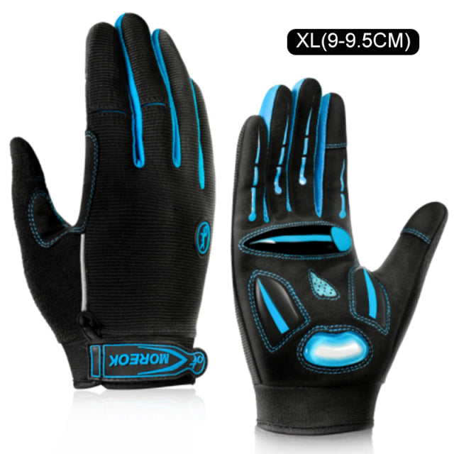 MOREOK Bicycle, Motorcycle Gloves with Flexible Touch Screen Silicone Pads - outdorrz