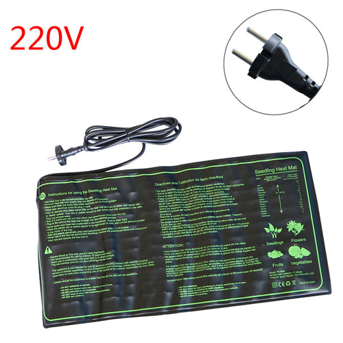 1 Pc Heat Mat For Seed Germination 50x25cm 110V/220V 18W - outdorrz