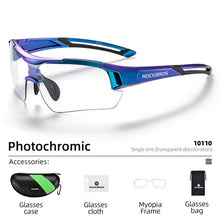 Load image into Gallery viewer, ROCKBROS Photochromic Sports Sunglasses
