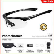 Load image into Gallery viewer, ROCKBROS Photochromic Sports Sunglasses
