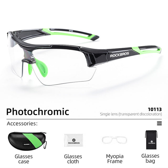 ROCKBROS Photochromic Sports Sunglasses