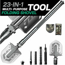 Load image into Gallery viewer, Portable Tactical Multi-Tool Shovel
