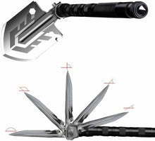 Load image into Gallery viewer, Portable Tactical Multi-Tool Shovel
